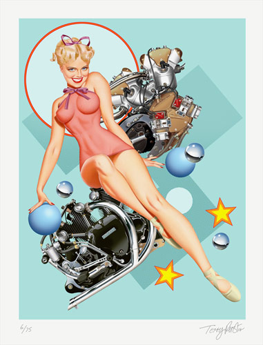 Terry Pastor - Cubic Inches - Giclee Print